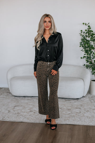 Lallina Leopard Pants