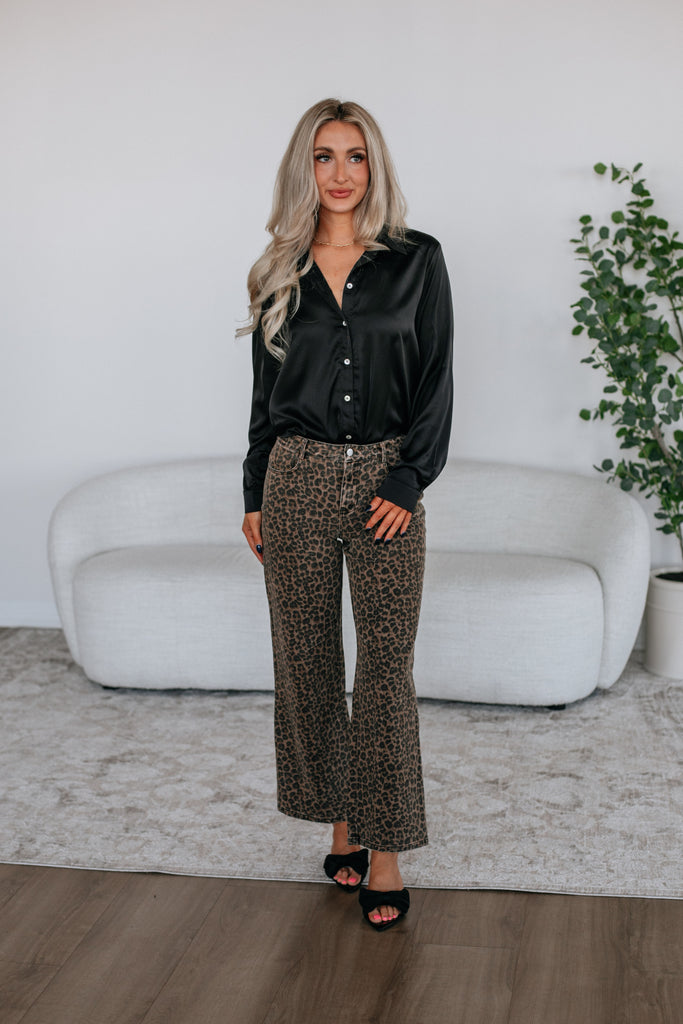 Lallina Leopard Pants