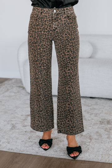 Lallina Leopard Pants