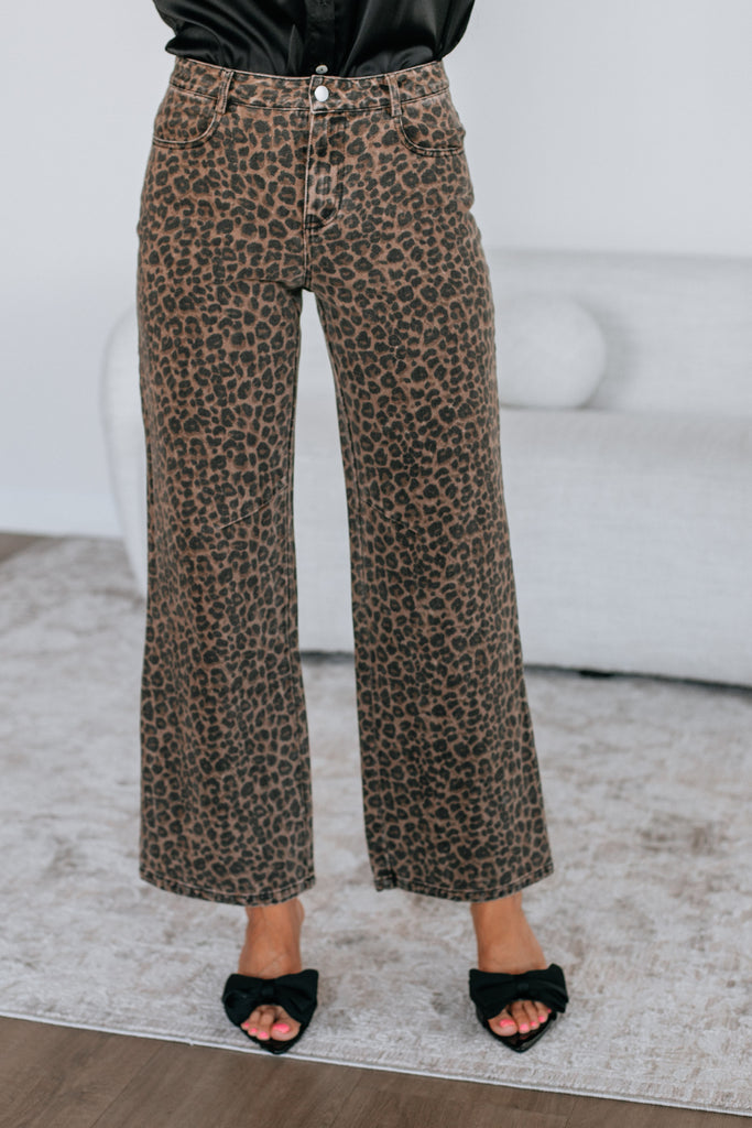 Lallina Leopard Pants