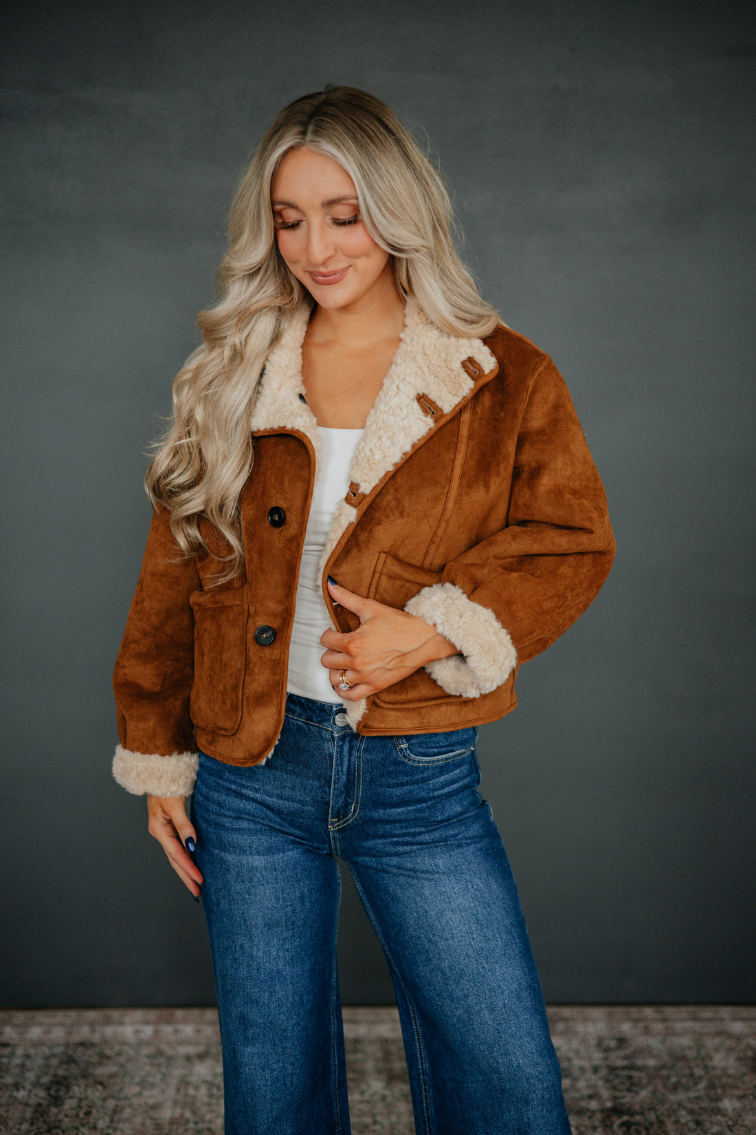 Shaelon Suede Jacket