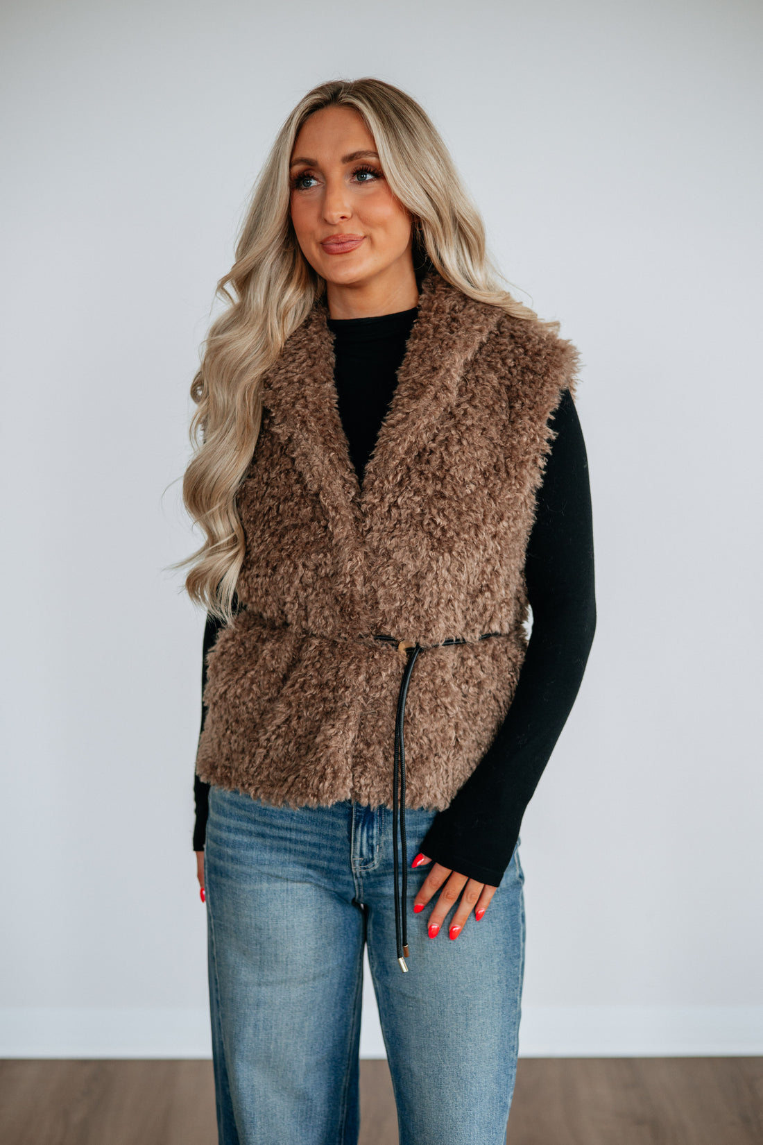 Nisha Fur Vest