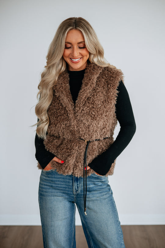 Nisha Fur Vest