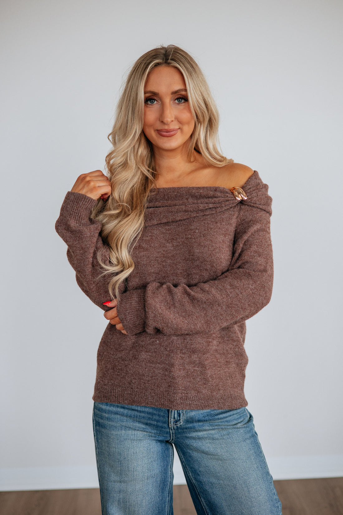 Amaiah Off The Shoulder Sweater