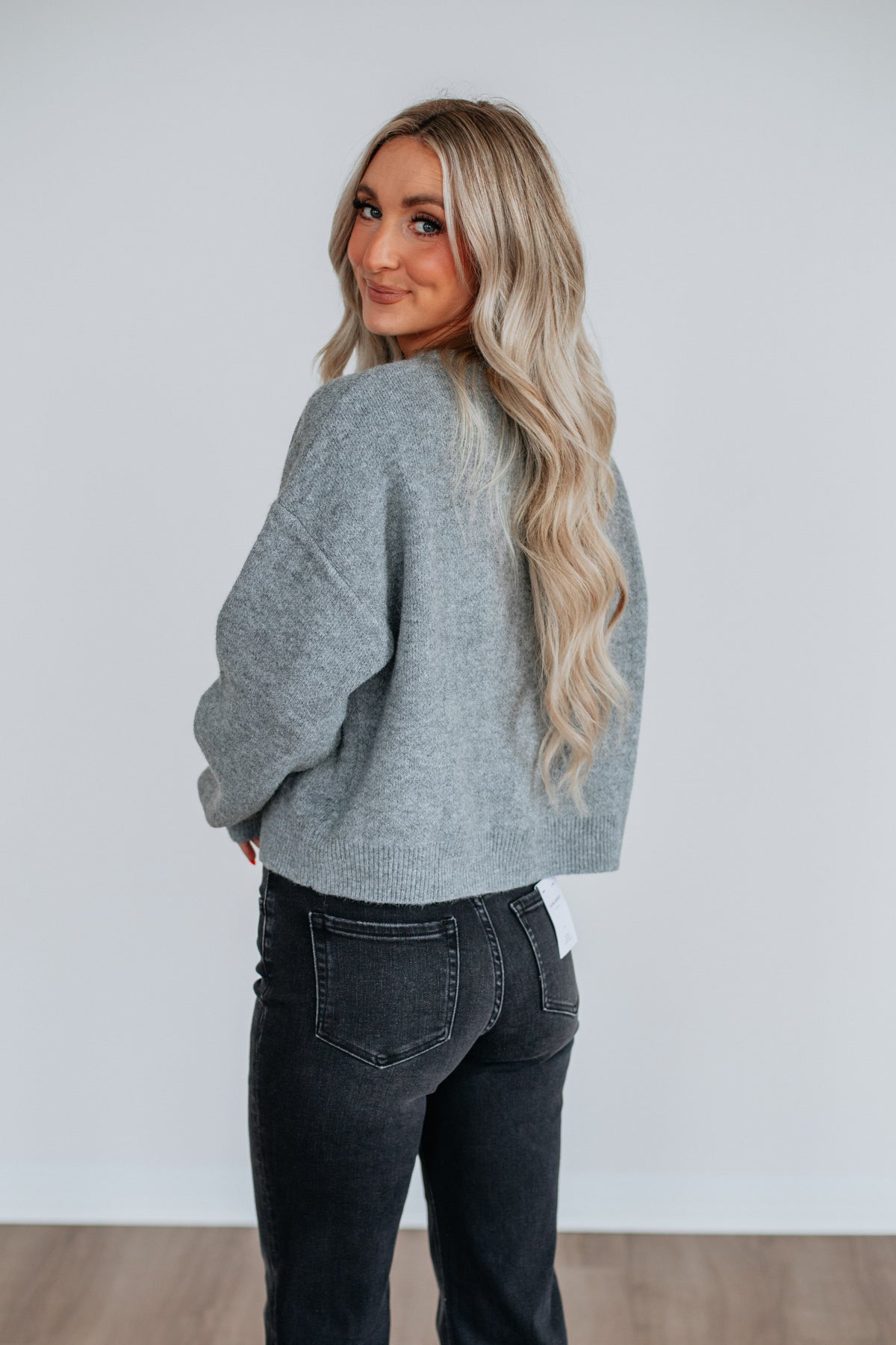 Kassi Rabe Kassi Cardigan - Heather Grey – Wild Oak Boutique
