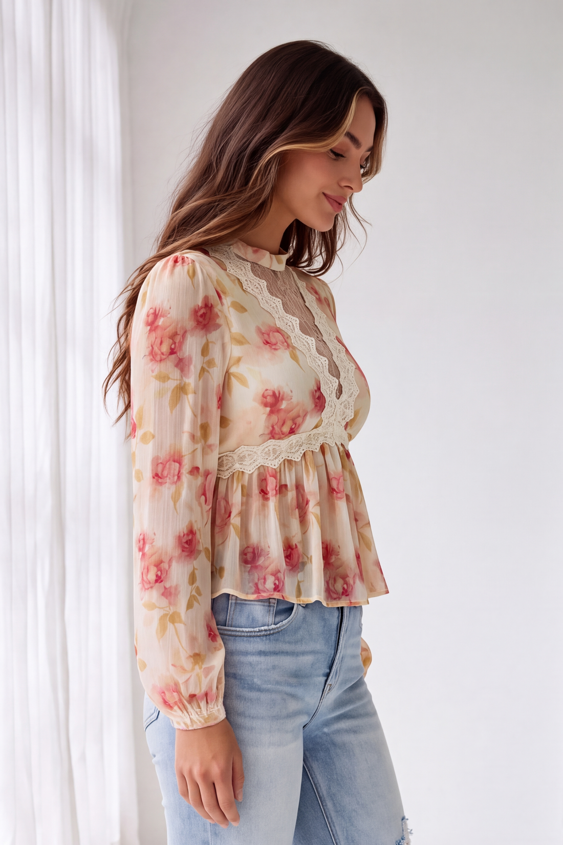 Katreace Floral Blouse