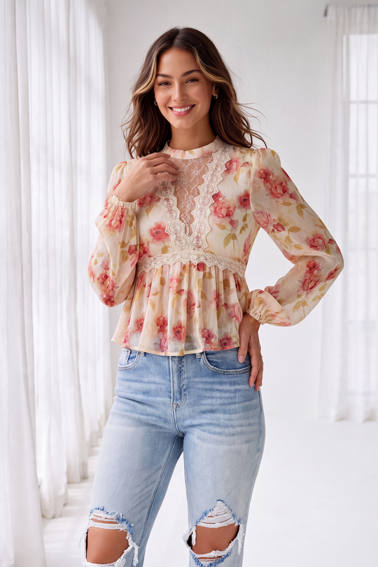 Katreace Floral Blouse