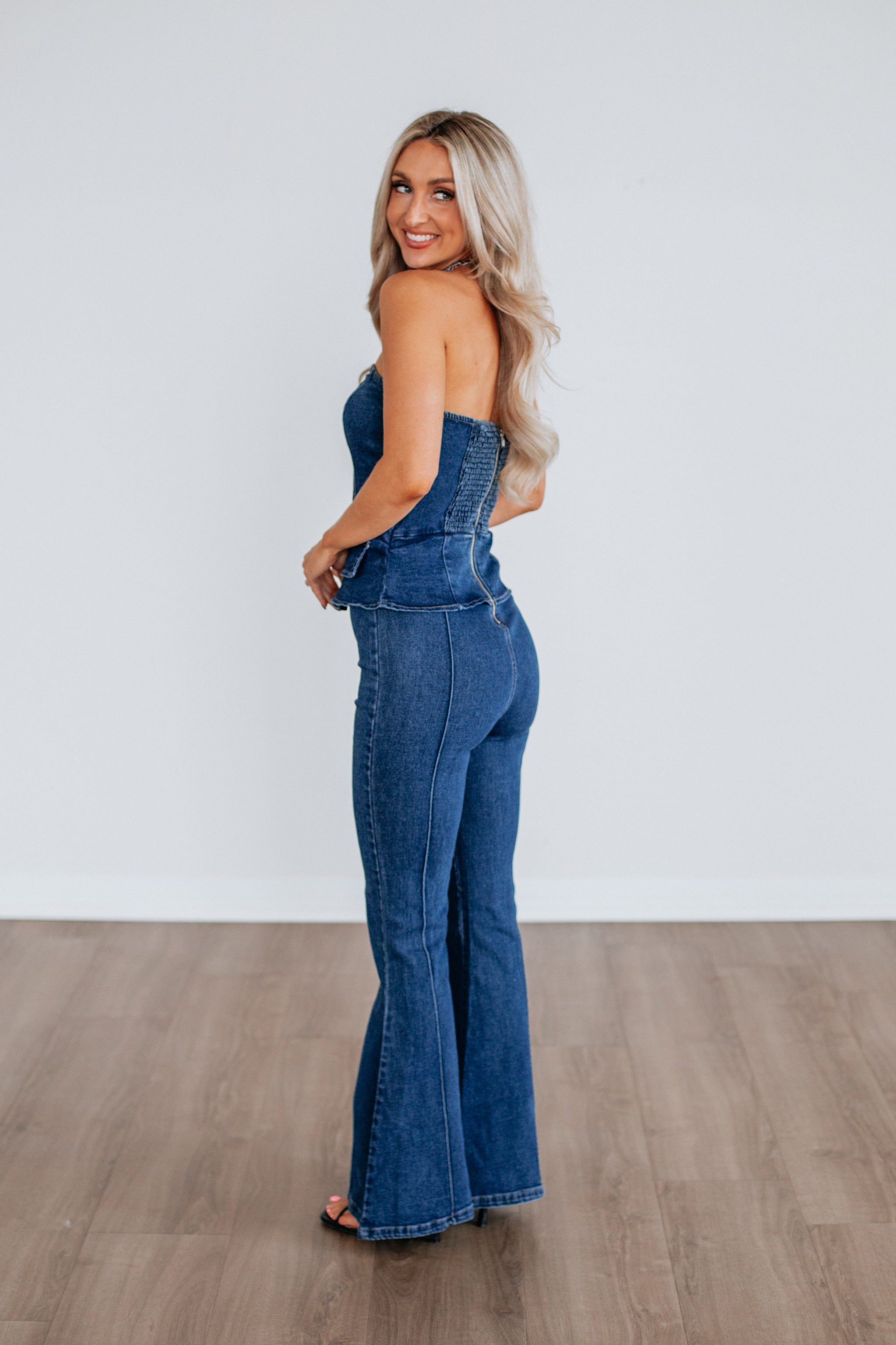 Kayleen Denim Jumpsuit