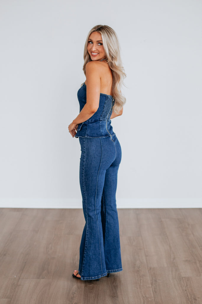 Kayleen Denim Jumpsuit