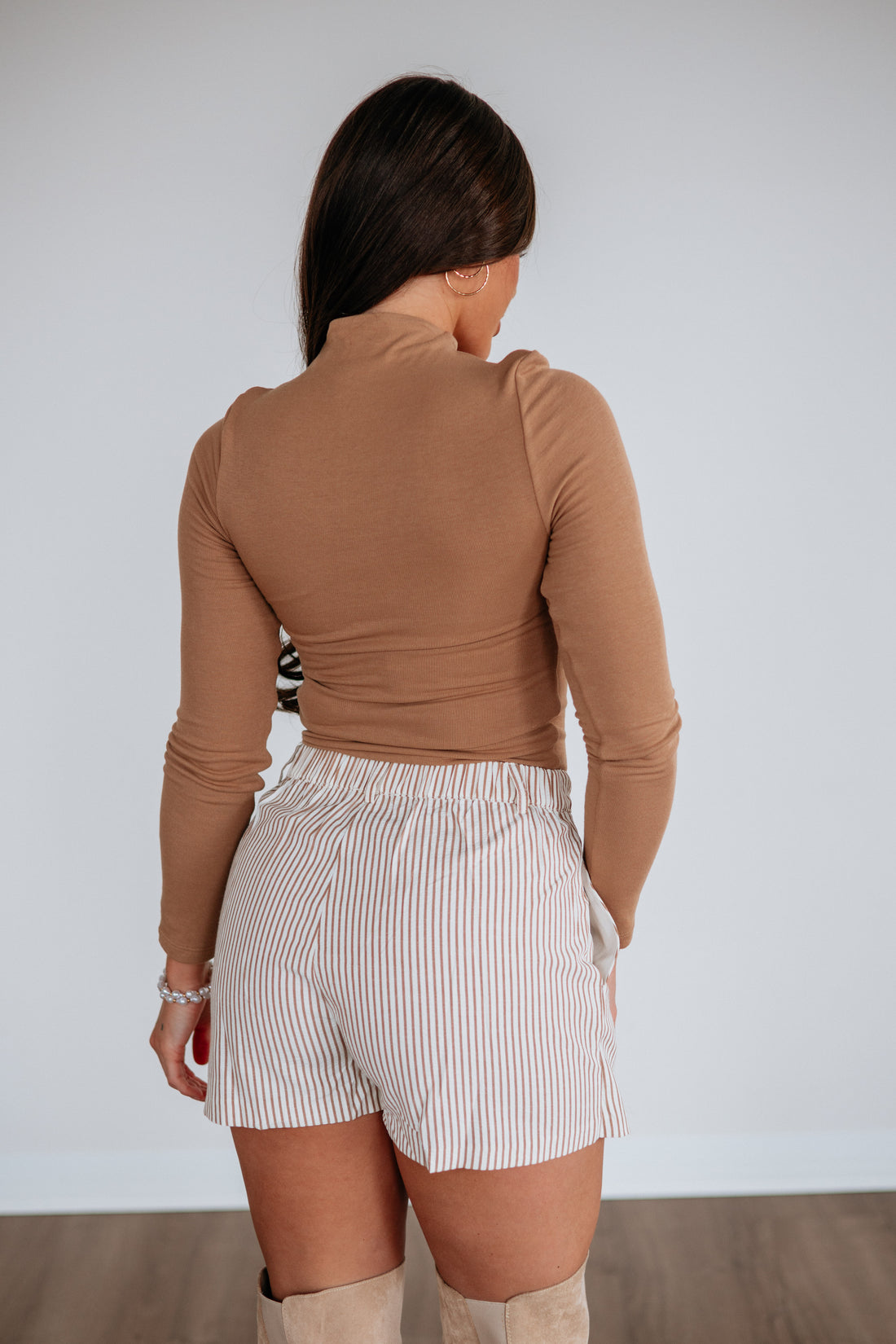 Amora Striped Skort
