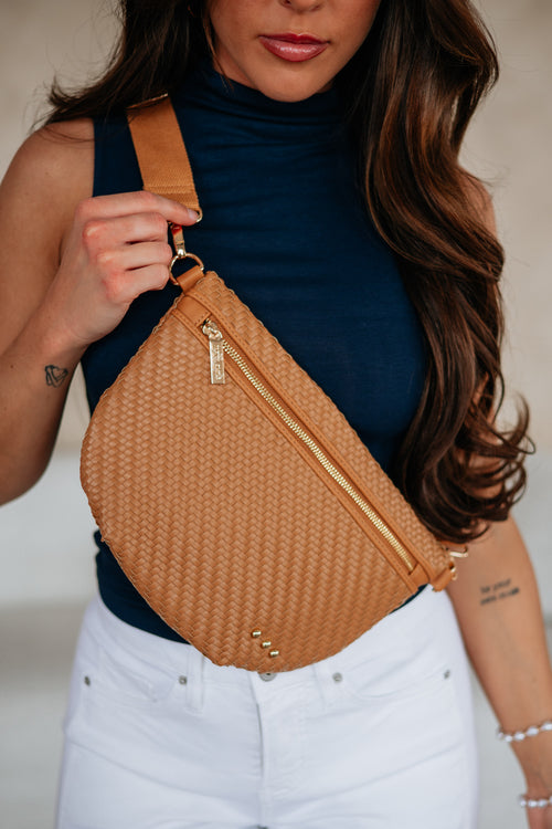 Cyndie Woven Bum Bag