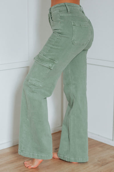 Kenzie Risen Cargo Jeans