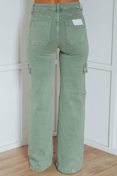 Kenzie Risen Cargo Jeans