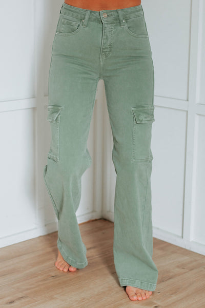 Kenzie Risen Cargo Jeans