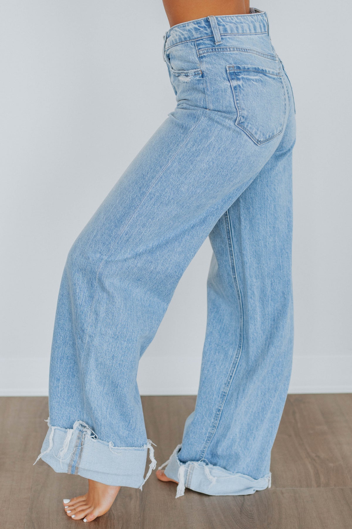 Kris Vervet Jeans - Light Wash - Wild Oak Boutique