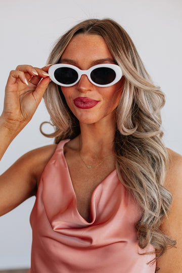 Sunnier Scenes Sunglasses - Ivory