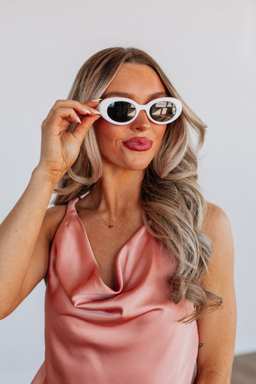 Sunnier Scenes Sunglasses - Ivory