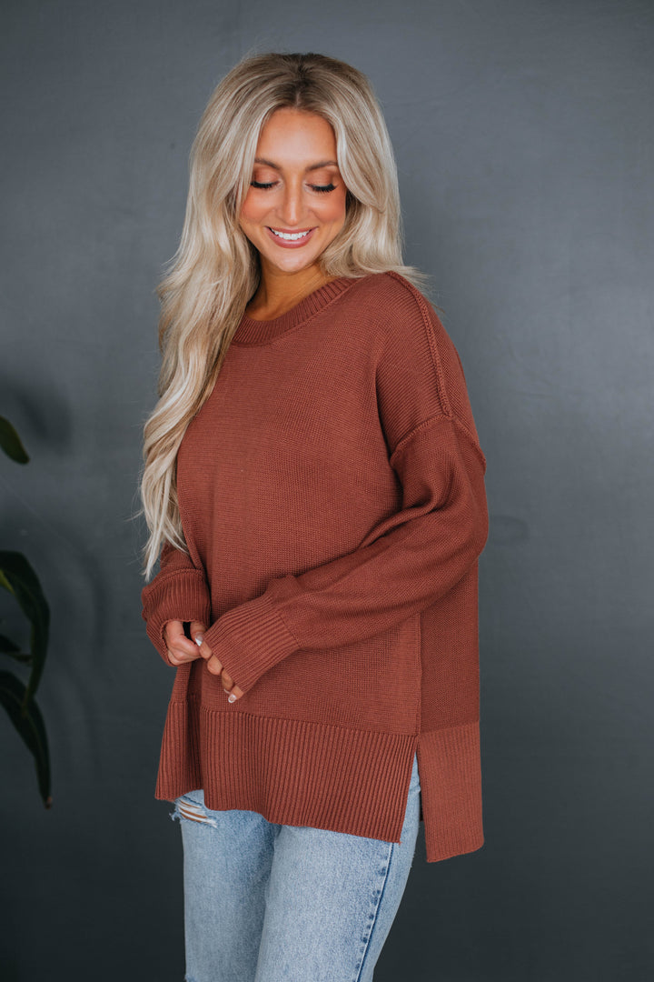 Leland Sweater - Burlwood
