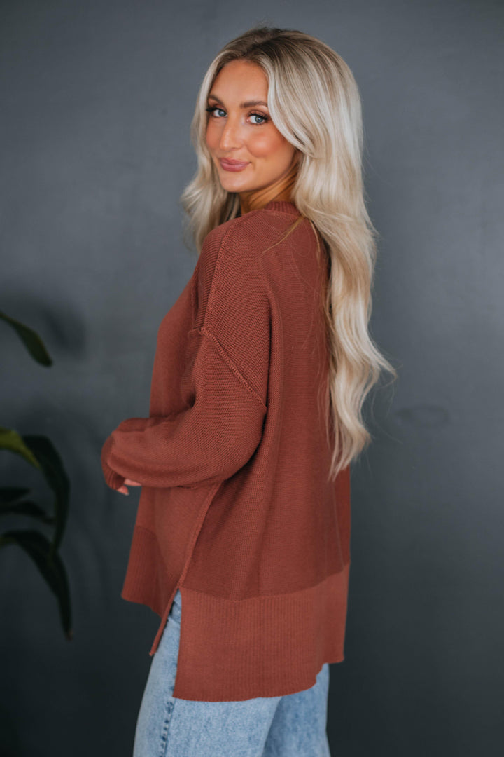 Leland Sweater - Burlwood