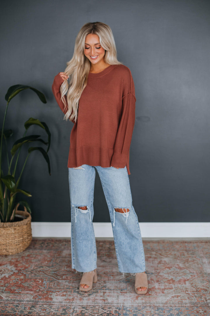 Leland Sweater - Burlwood