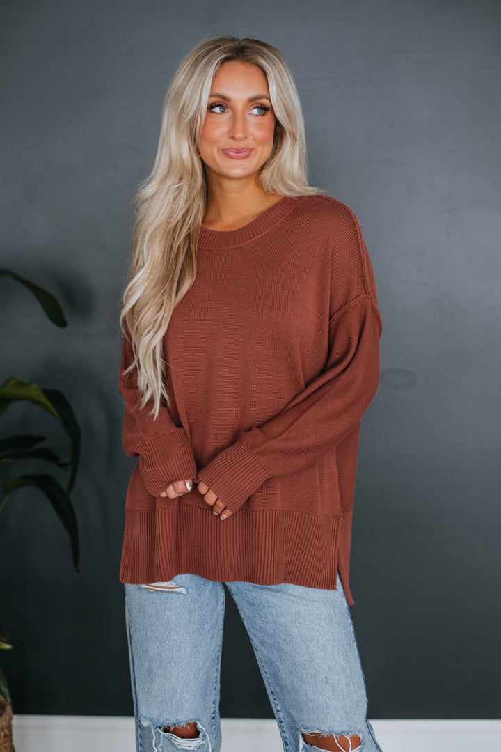 Leland Sweater - Burlwood