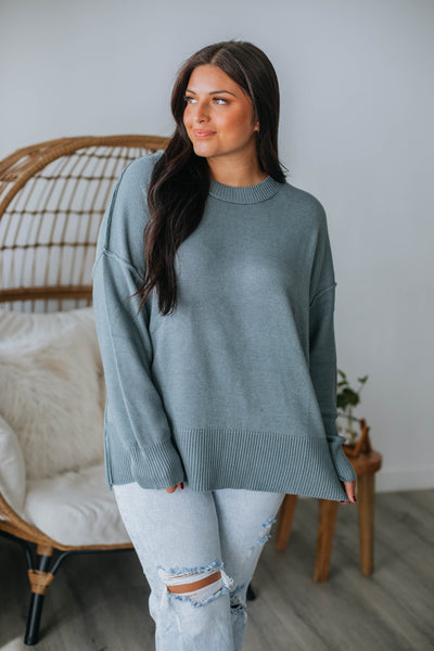 Leland Sweater - Slate
