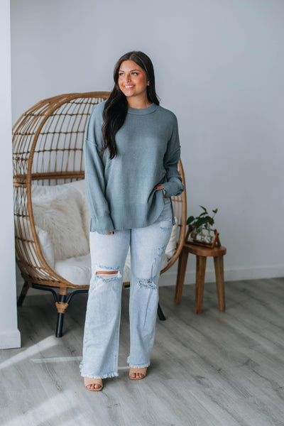 Leland Sweater - Slate
