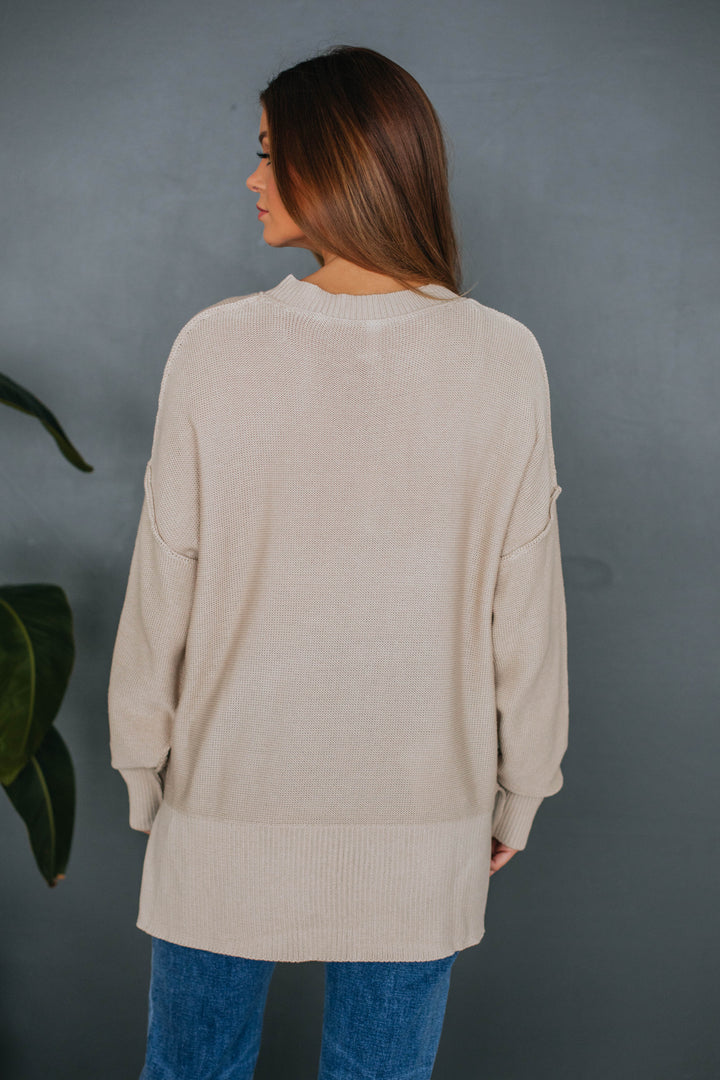 Leland Sweater - Taupe