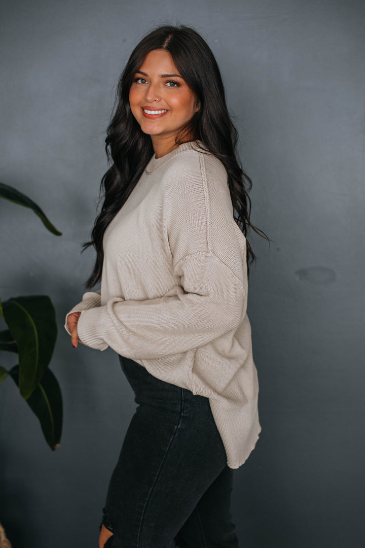Leland Sweater - Taupe