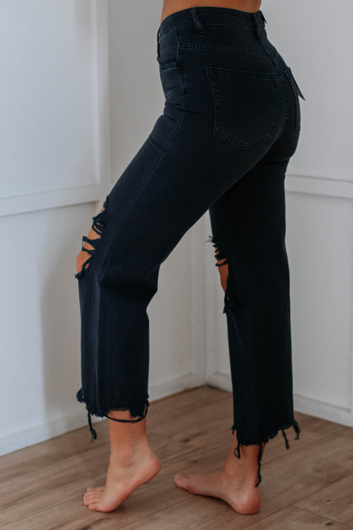 Leslie Vervet Jeans - Black Wash