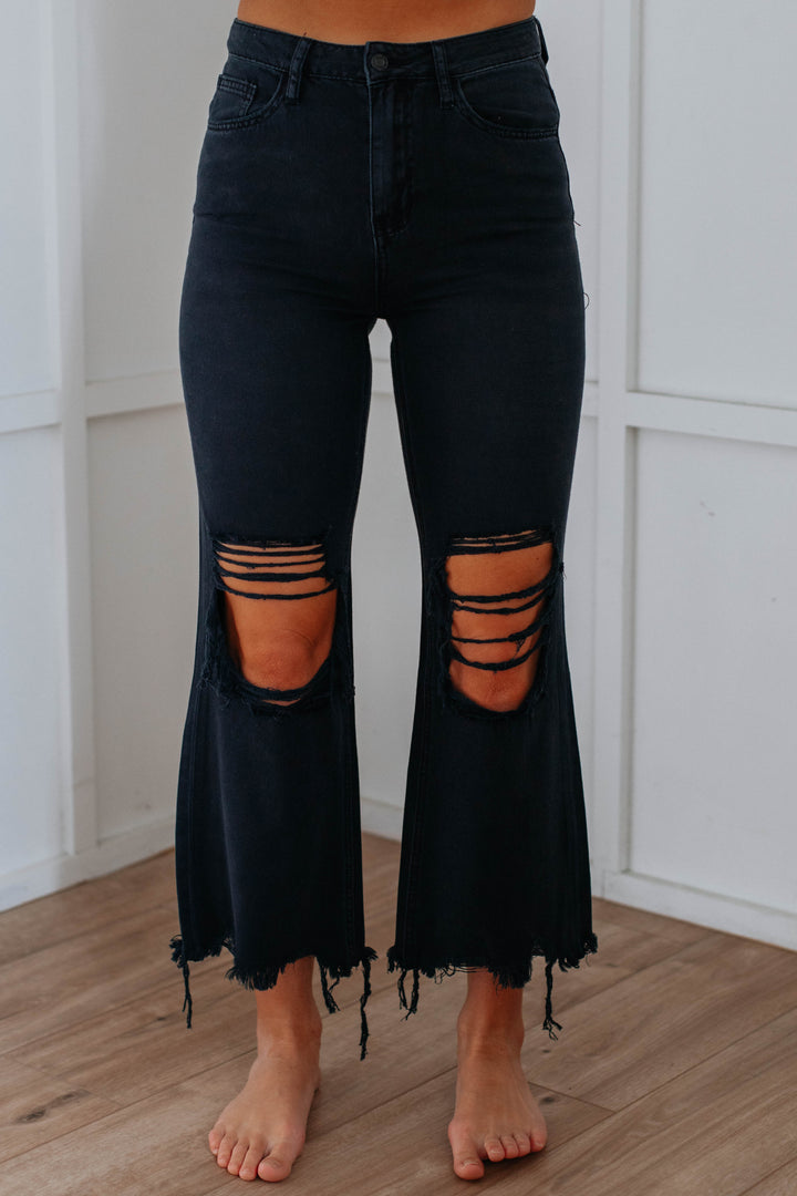 Leslie Vervet Jeans - Black Wash