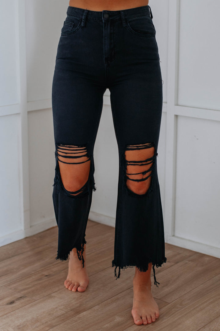 Leslie Vervet Jeans - Black Wash