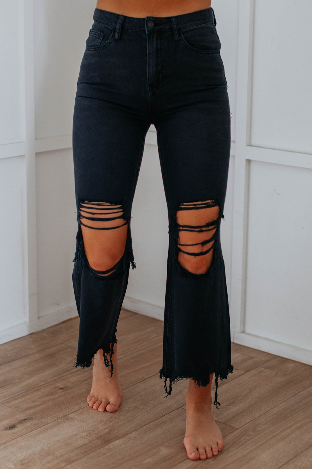 Leslie Vervet Jeans - Black Wash