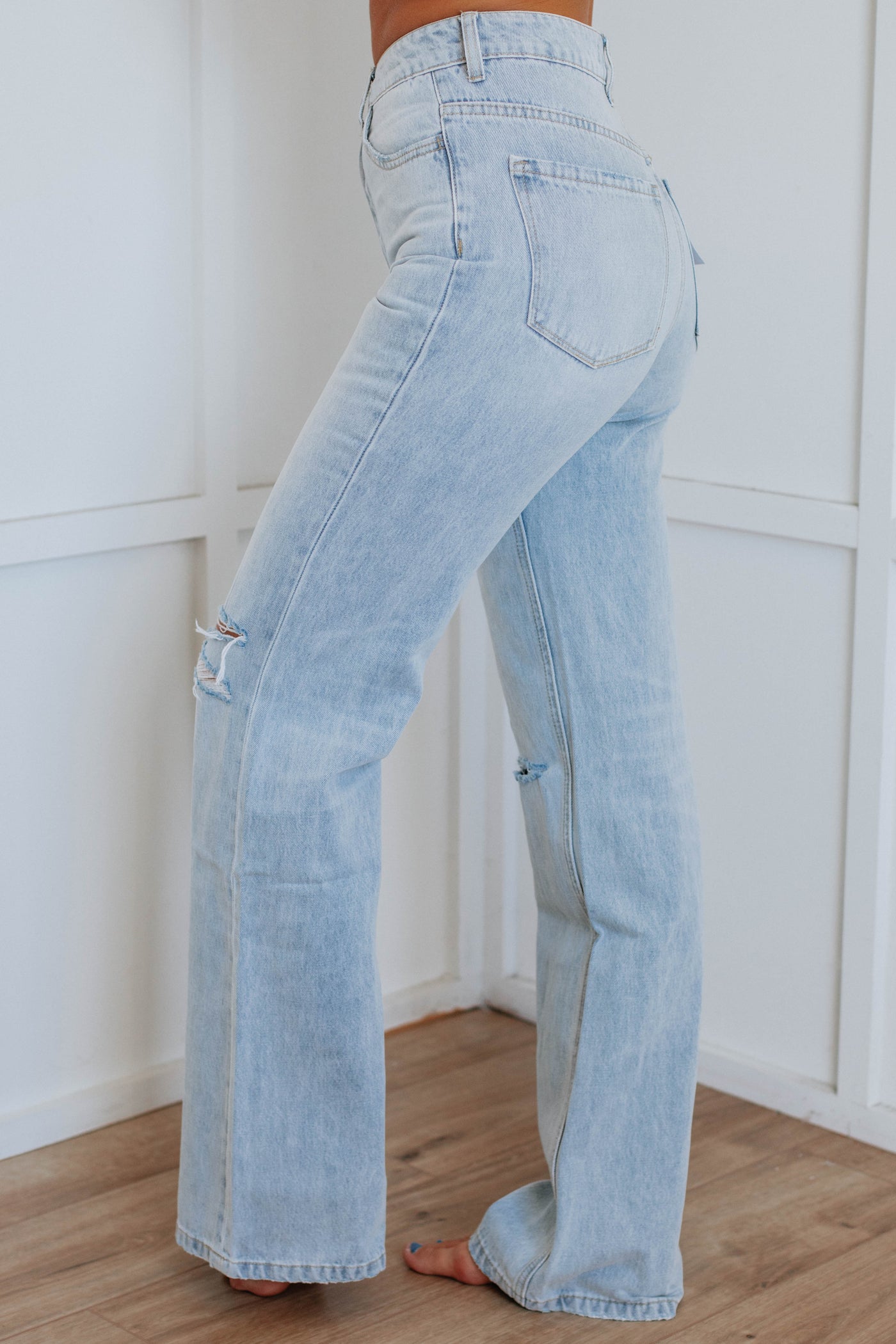 Leslie Vervet Jeans - Light Wash