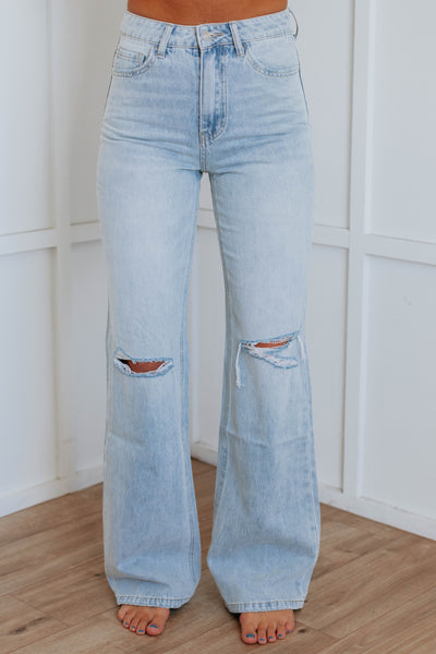 Leslie Vervet Jeans - Light Wash