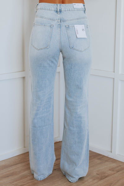 Leslie Vervet Jeans - Light Wash