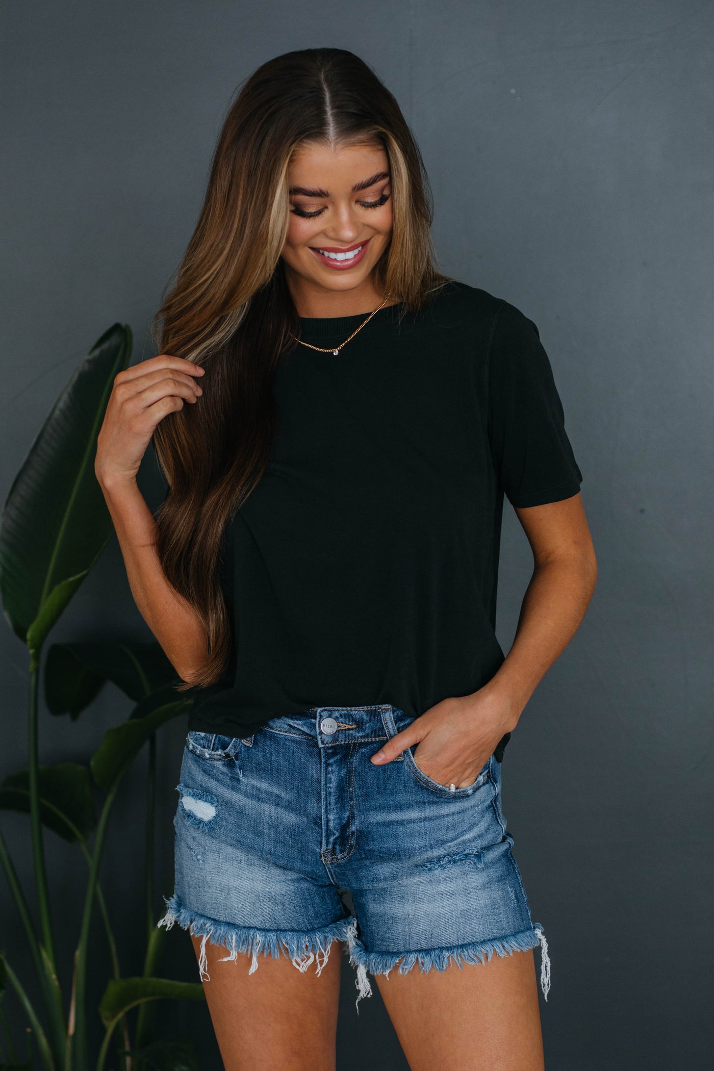 Levins Basic Tee - Black