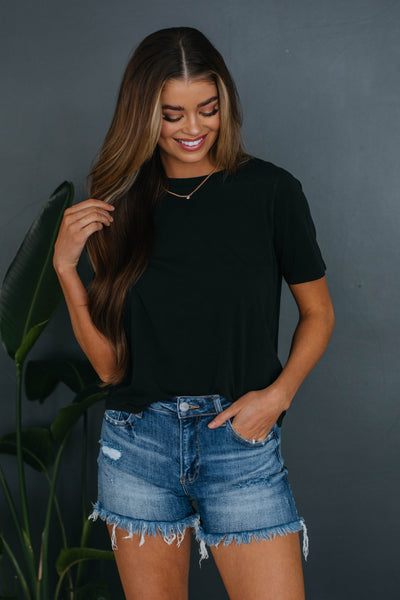 Levins Basic Tee - Black