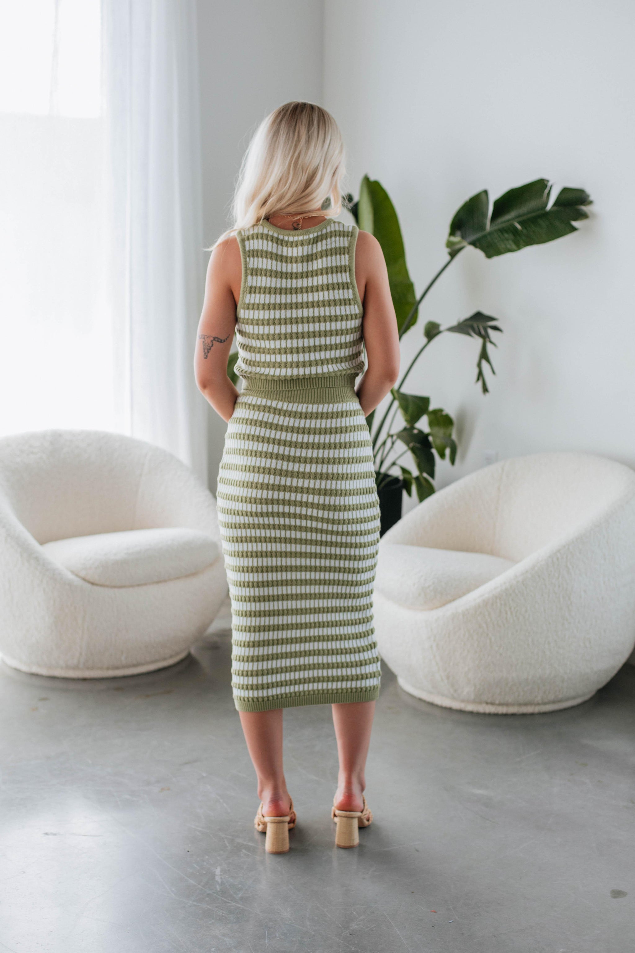 Lexia Knit Midi Skirt