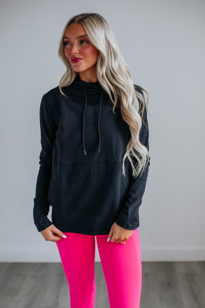 Lowden Active Hoodie - Black