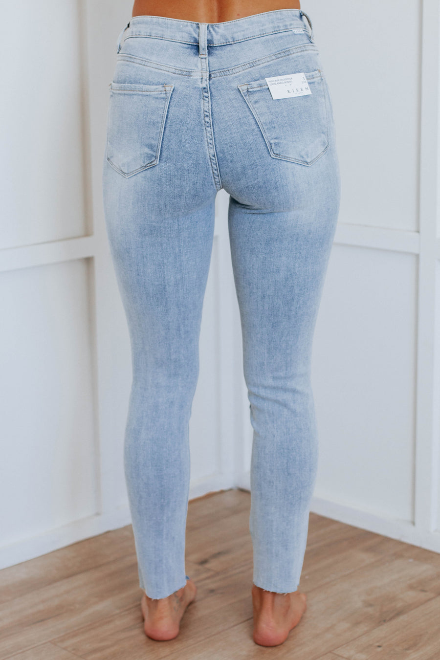 Luisa Risen Jeans - Light Wash – Wild Oak Boutique