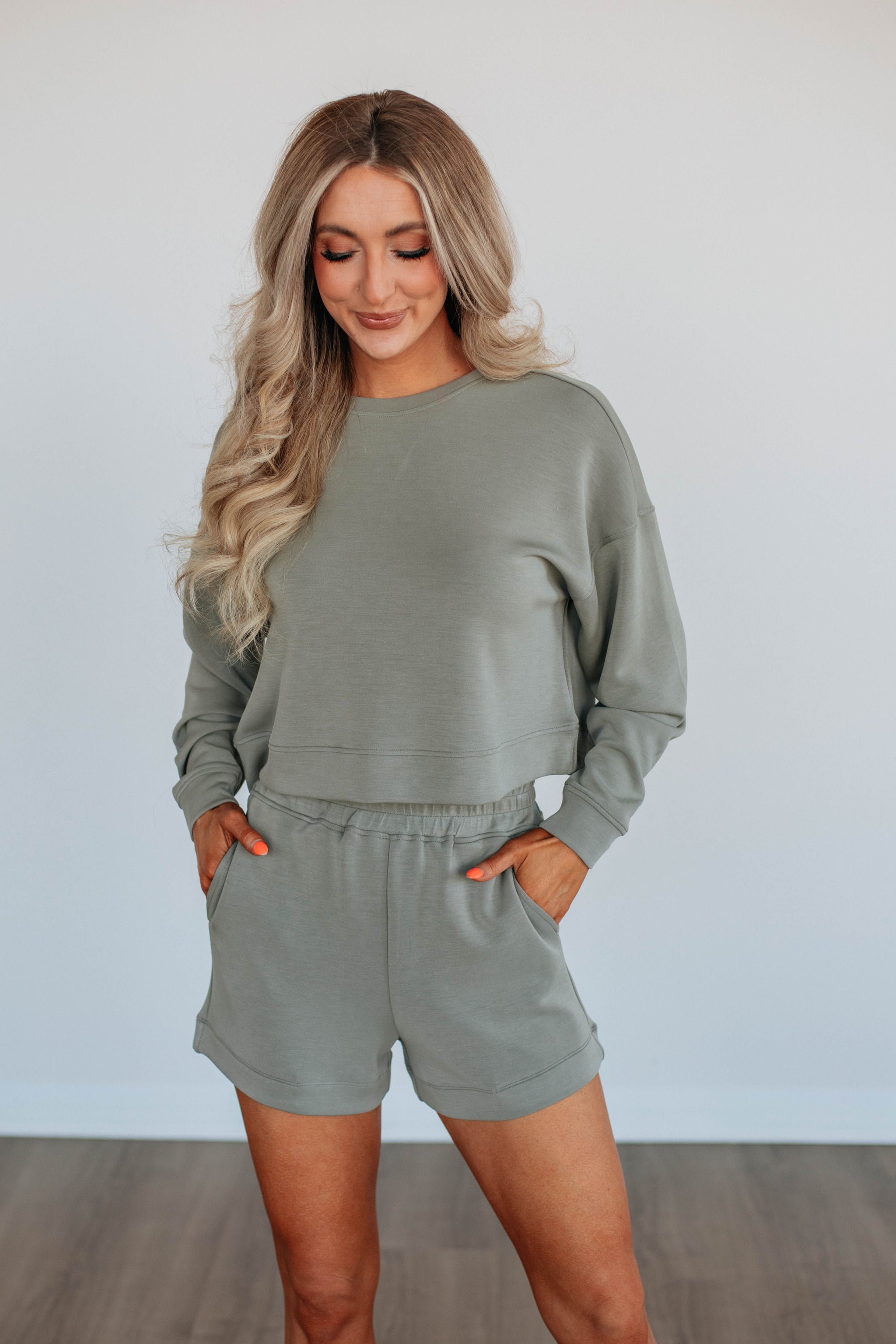 Luxley Lounge Shorts - Sea Salt