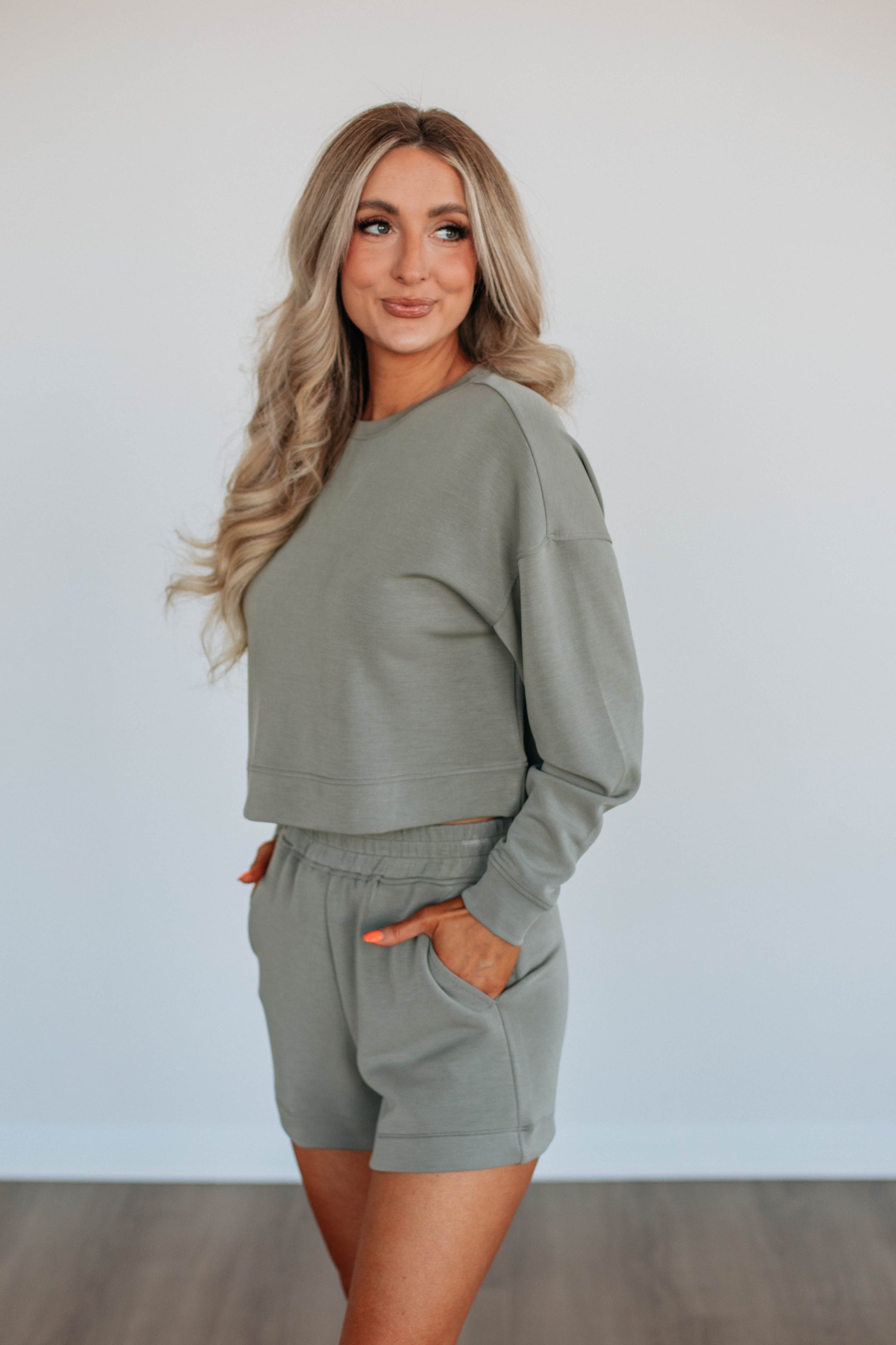 Luxley Lounge Shorts - Sea Salt