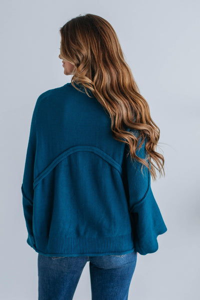 Lyndon Sweater - Dark Teal