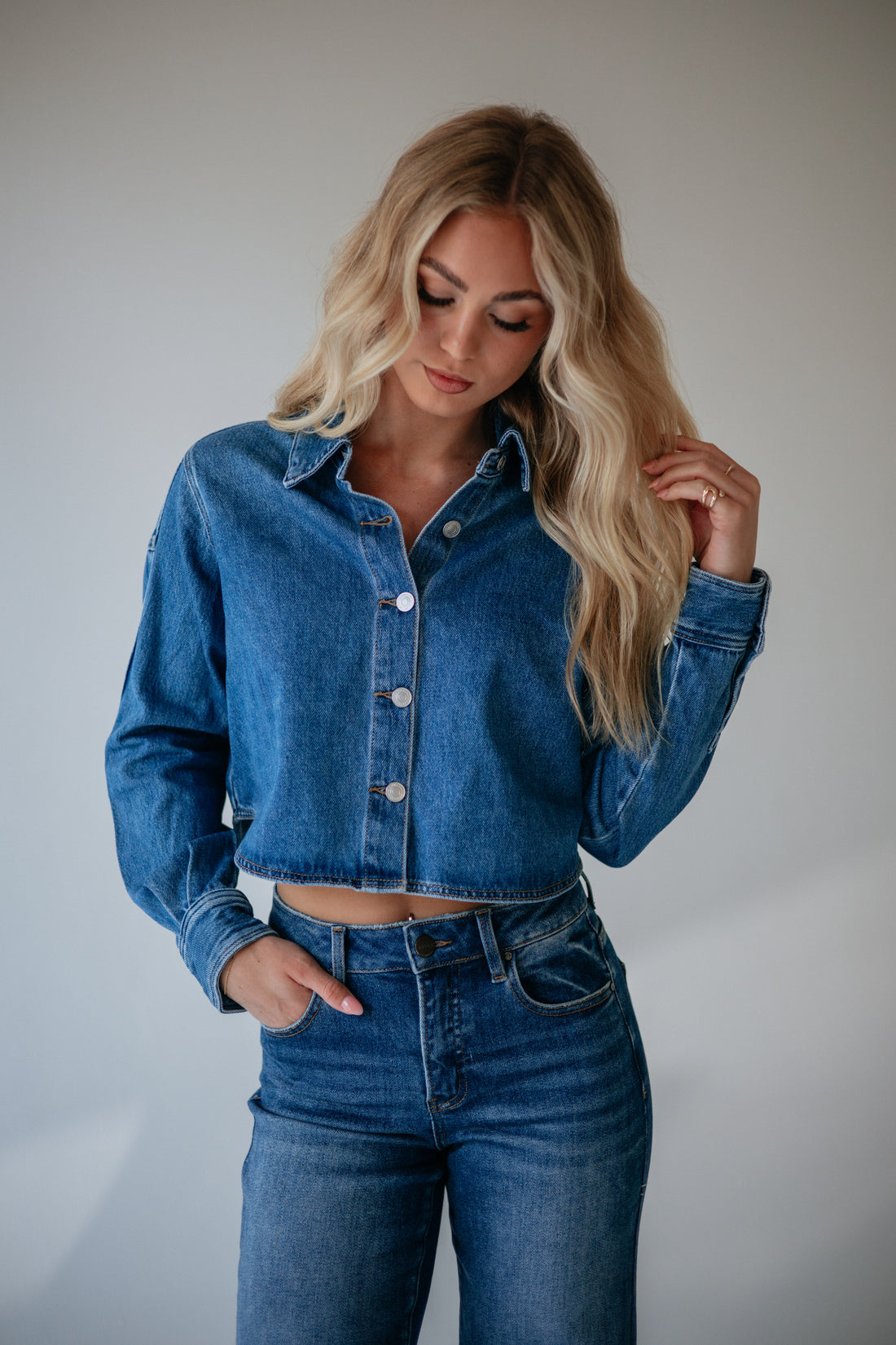 Westyn Mica Denim Top