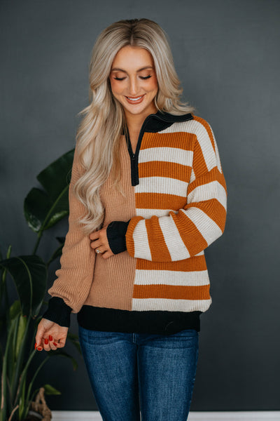 Magdalene Contrast Sweater