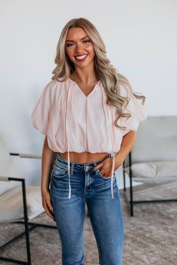 Making Me Blush Blouse