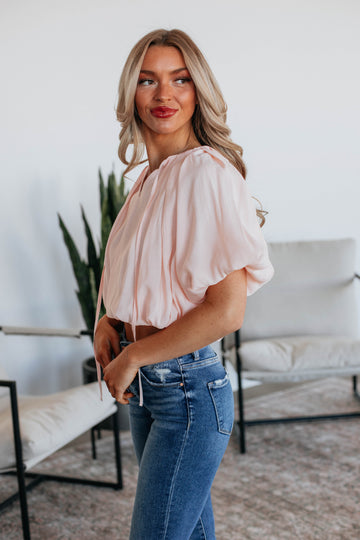 Making Me Blush Blouse