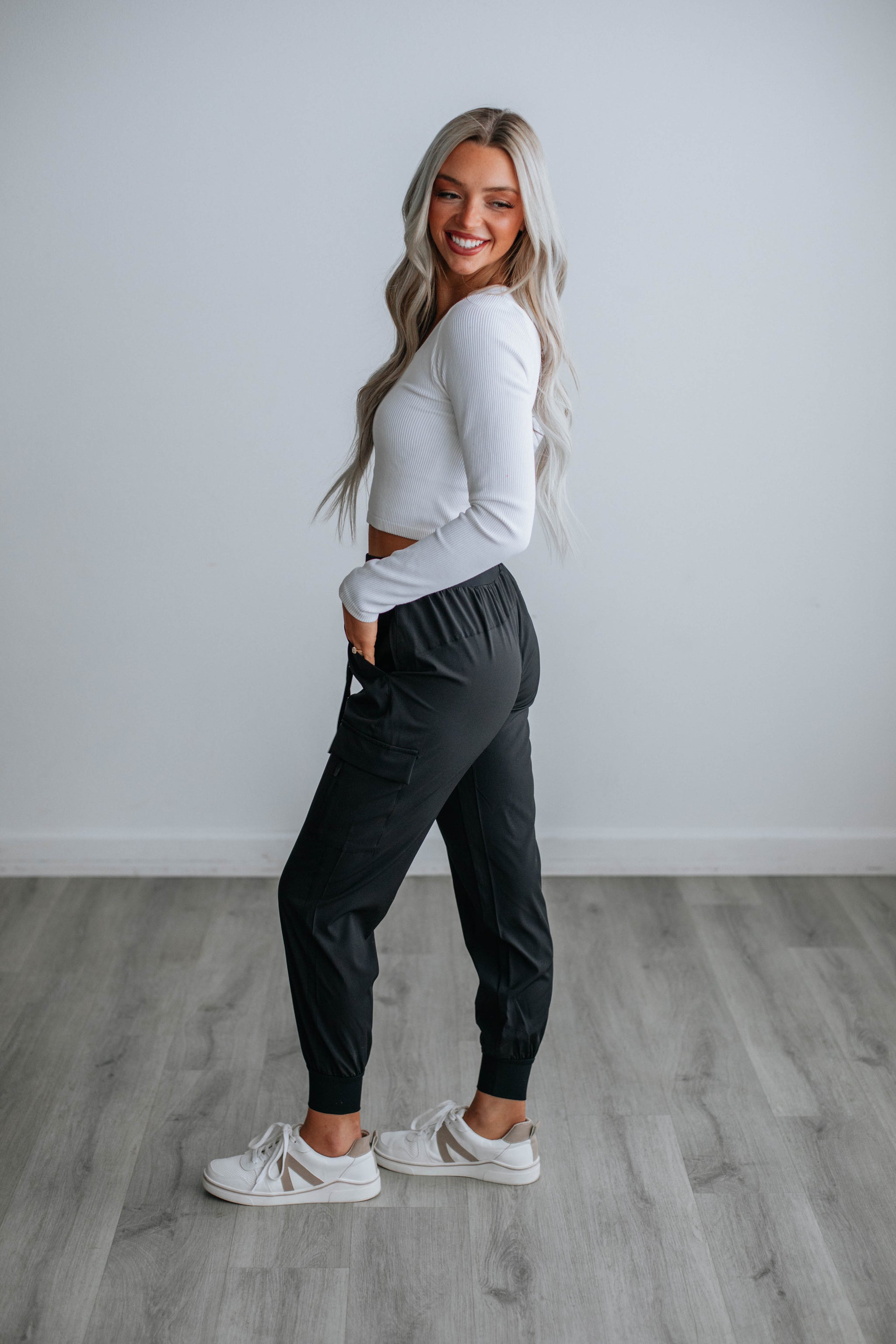 Malena Active Joggers - Black
