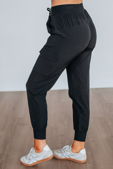 Malena Active Joggers - Black